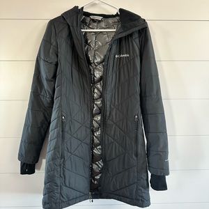 Columbia women’s parka. Black size small.